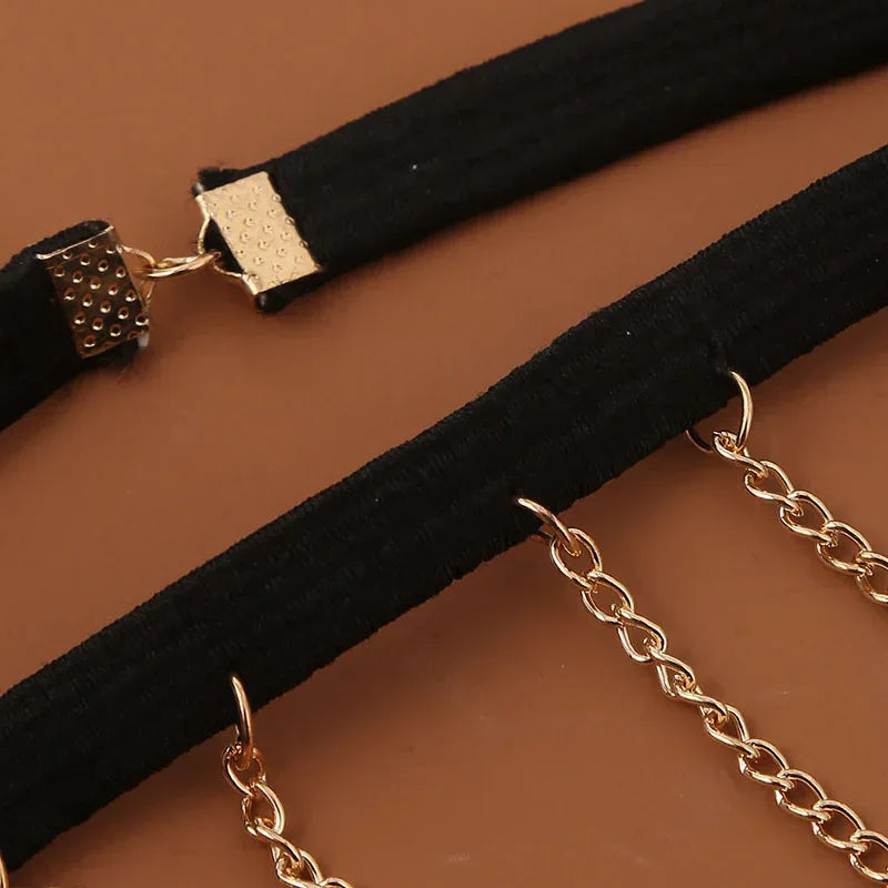 Multilayer Elastic Thigh Chain - Viexta