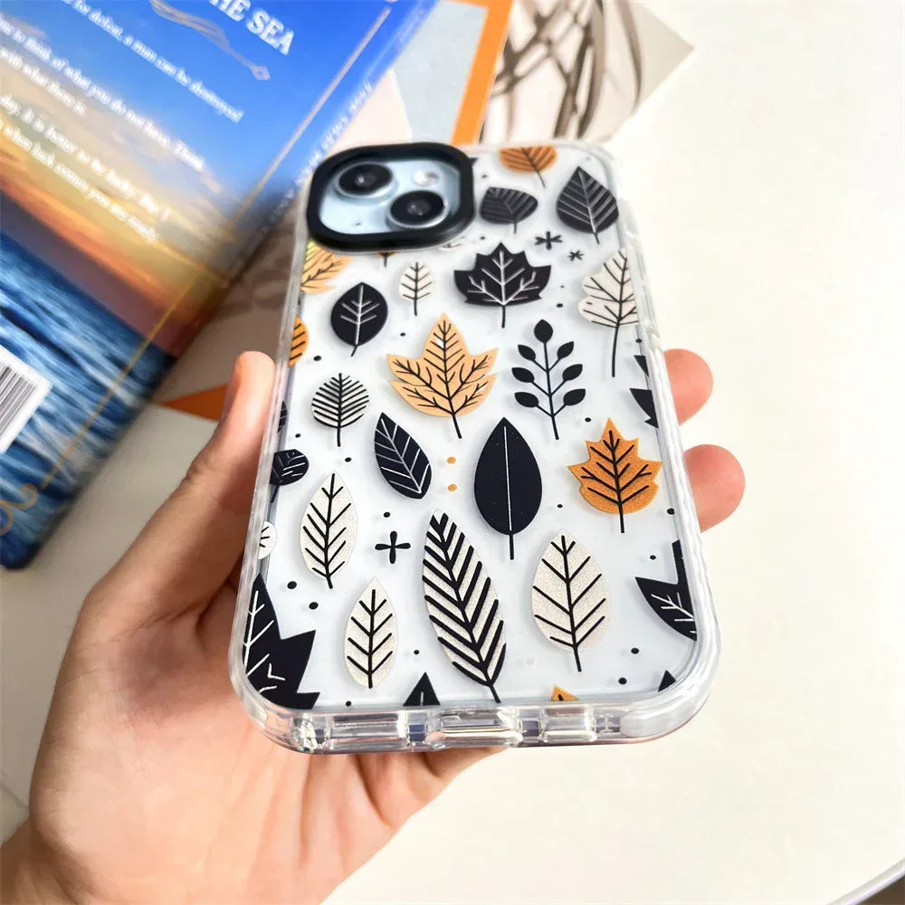 Autumn Deciduous Acrylic Hard iPhone Case - Viexta