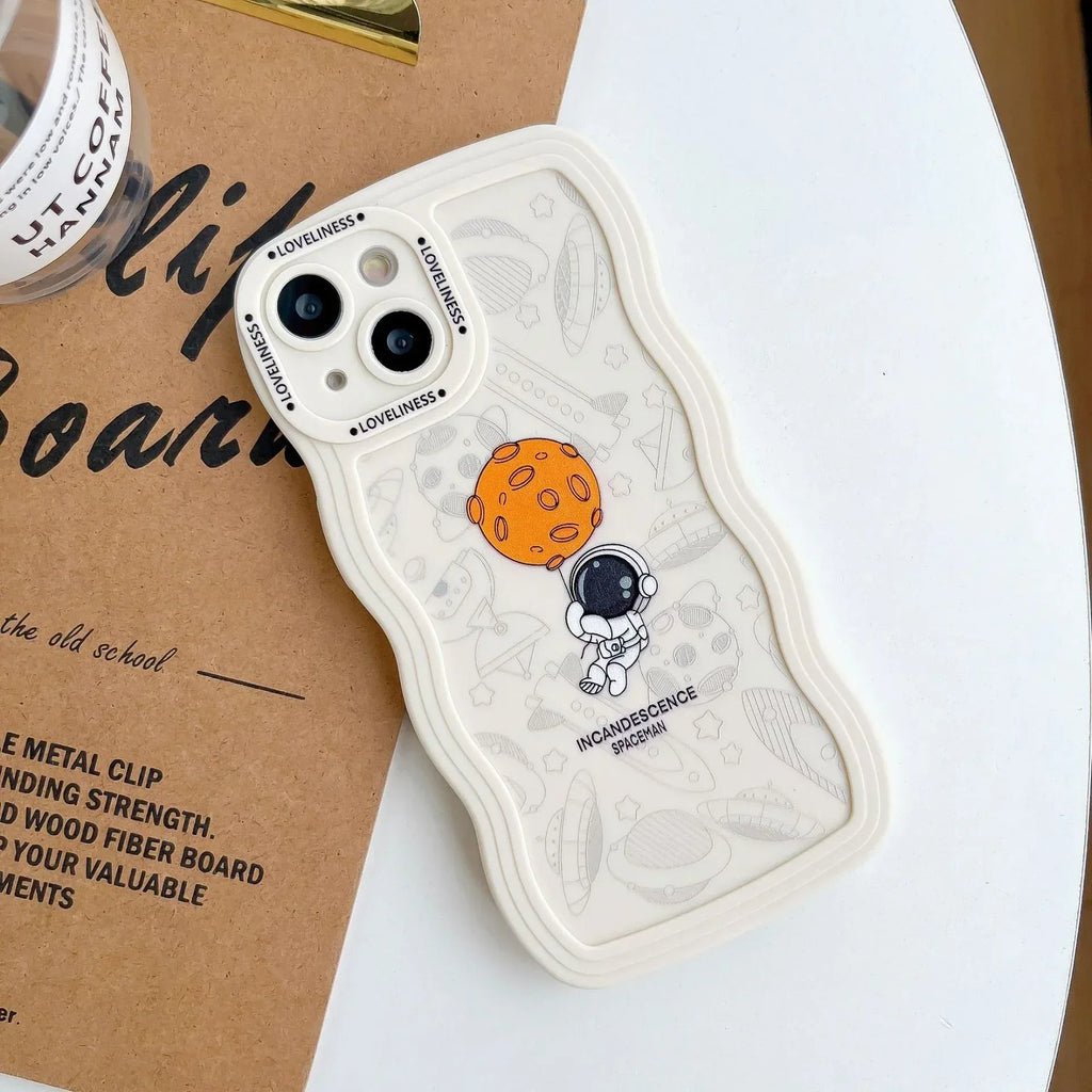 Wave Pattern Printing iPhone Case - Viexta