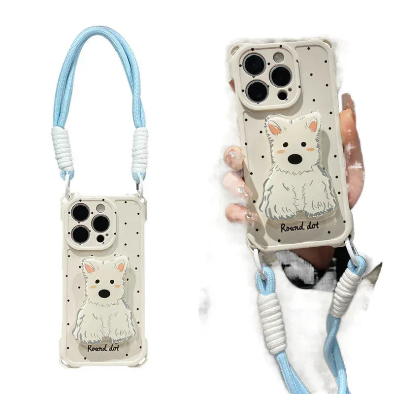 spotted-cute-puppy-iphone-case - Viexta