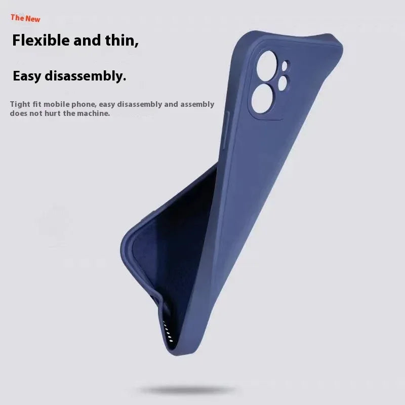 Anti-fall Silicone Transparent Lens Samsung Case - Viexta