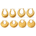 Metallic Gold Earrings