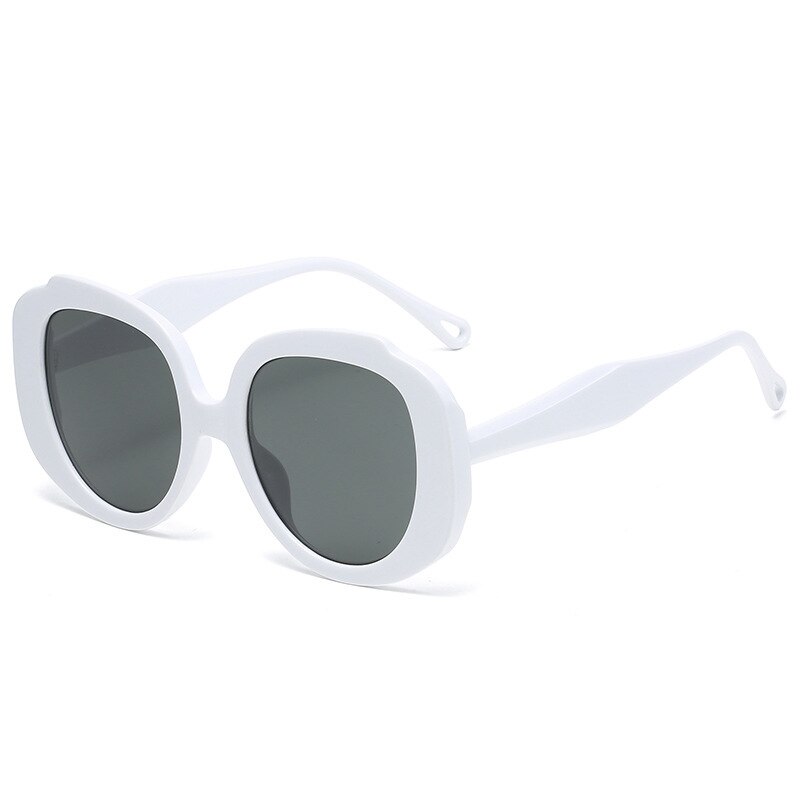 New Round Frame Retro Sunglasses Women Vintage Sun Glasses For Female Luxury Brand Eyeglasses Lady Oversized Sunglasses