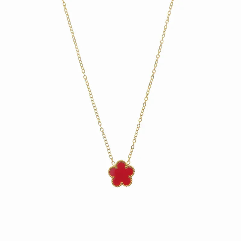 double-sided-titanium-steel-clover-necklace - Viexta