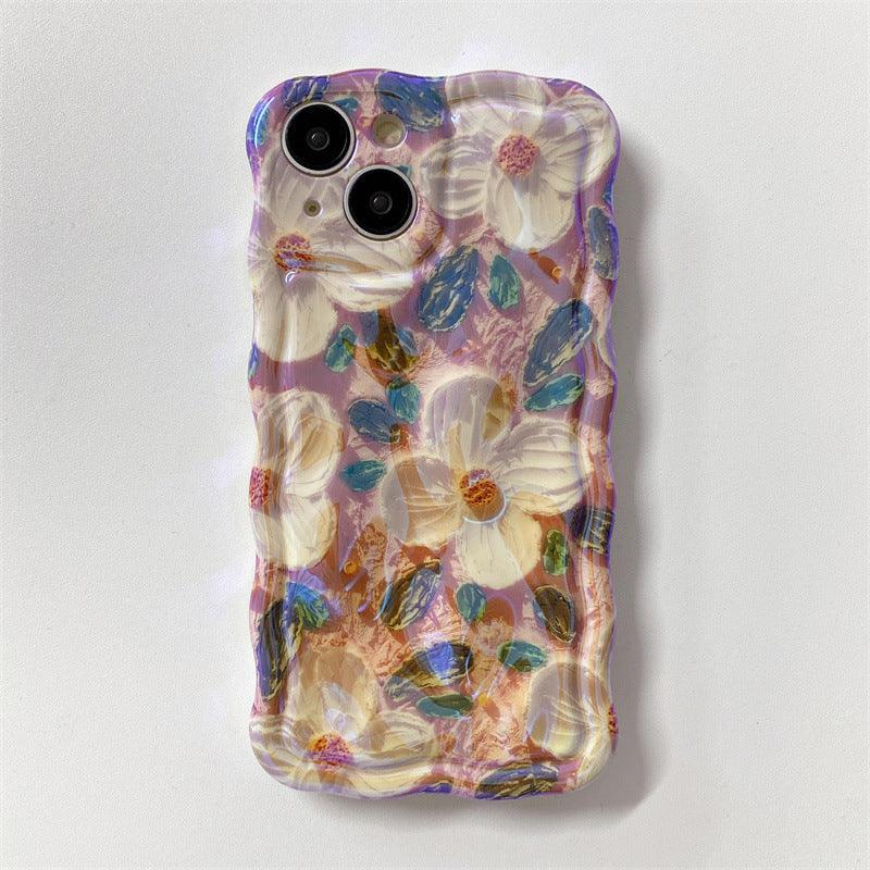 retro-oil-painting-camellia-phone-case - Viexta