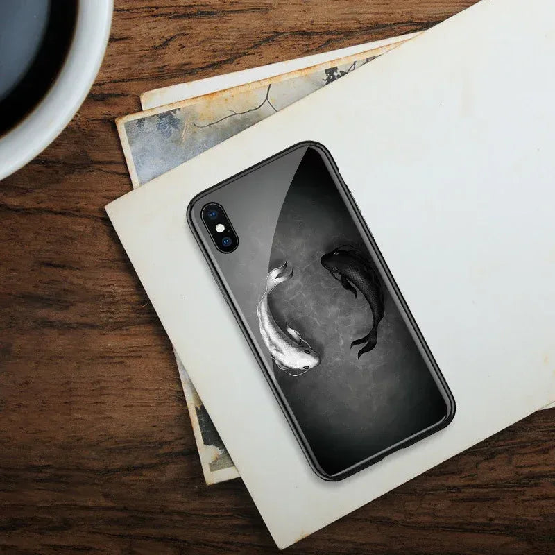 Painted Leather Case for IPhone - Viexta