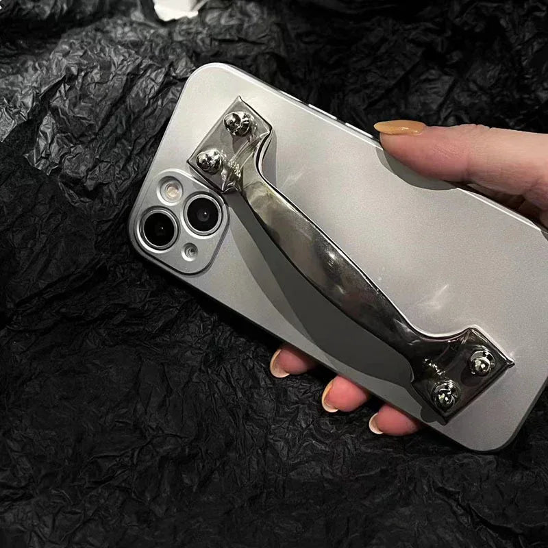 tpu-back-cover-spoof-door-handle-iphone-case - Viexta
