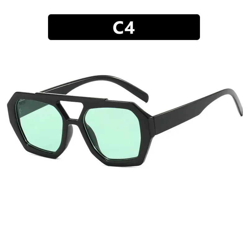 Ins Big Frame Leopard Sunglasses - Viexta