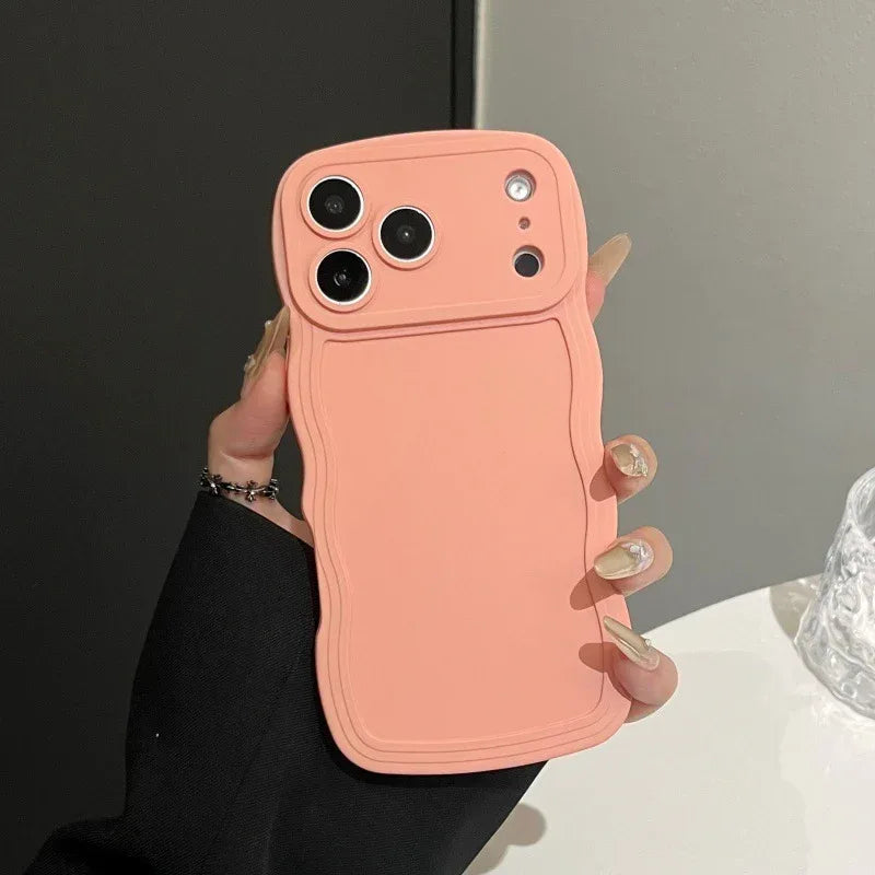 Liquid Big Wave Candy Color iPhone Case - Viexta
