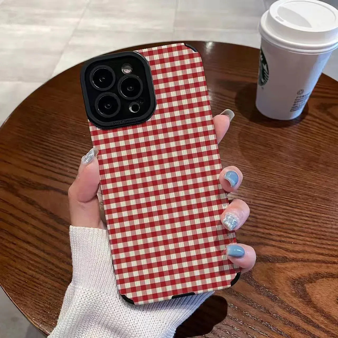 Encased Soft Plaid iPhone Cases - Viexta