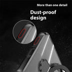 Transparent Plating Bracket Silicone Samsung Protective case