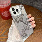 Butterfly Transparent iPhone Case - Viexta
