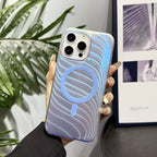 Laser Gradient Drop-resistant Frosted Magnetic iPhone Case - Viexta