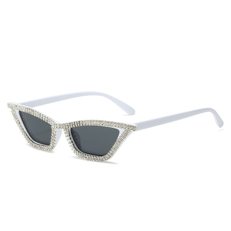 Classic Cat Eye Diamond Sunglasses