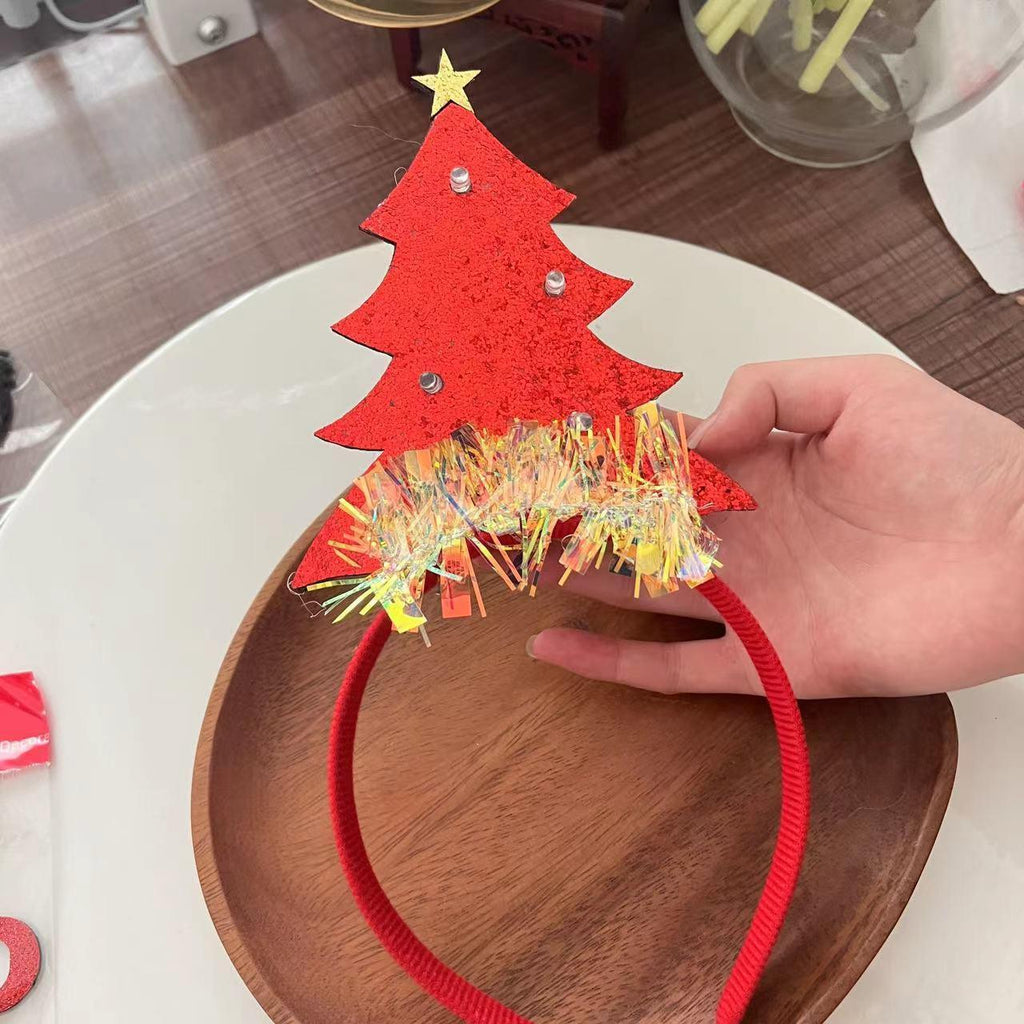 Christmas With Light Headband Snowflake - Viexta