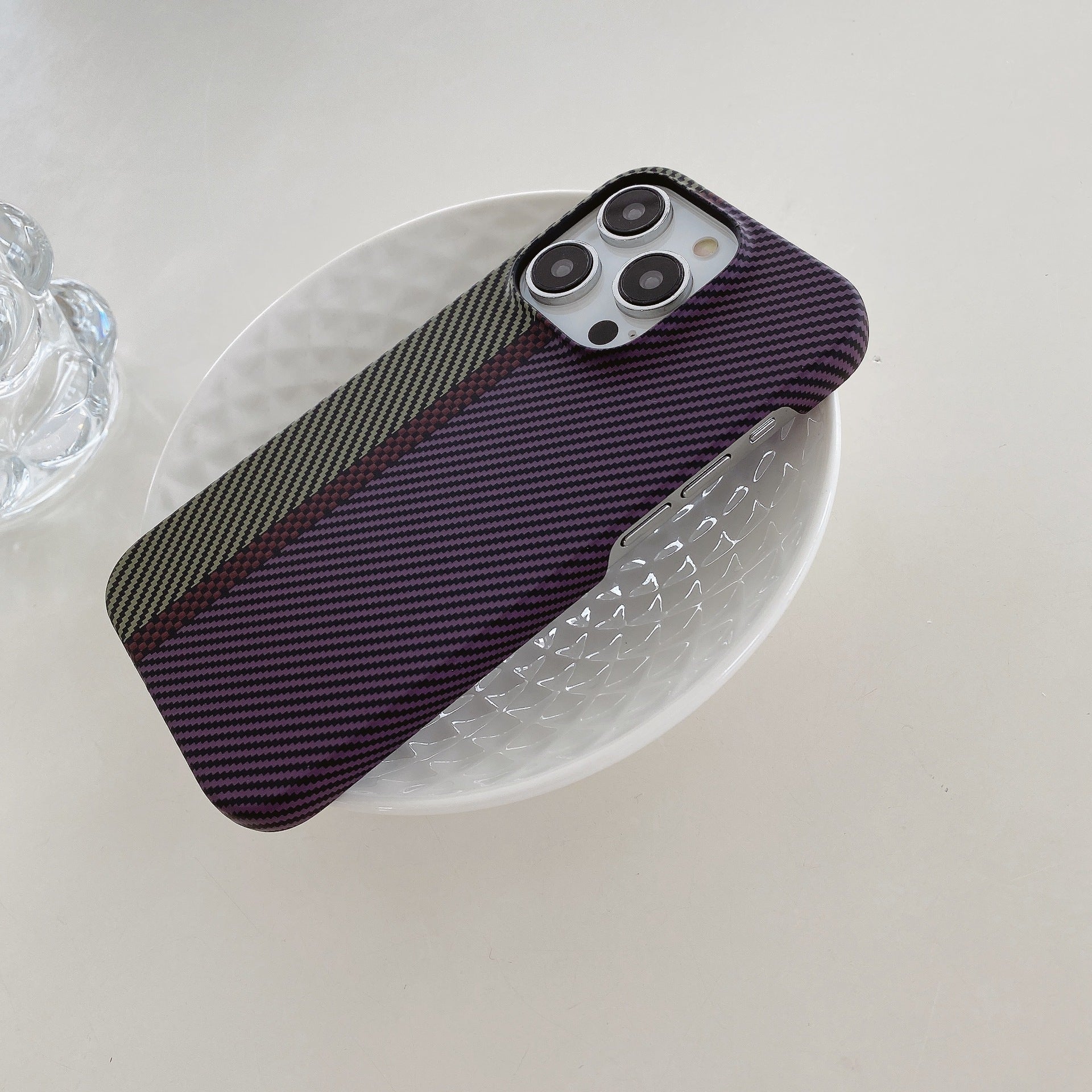 Carbon Fiber Soft Drop-resistant iPhone Case