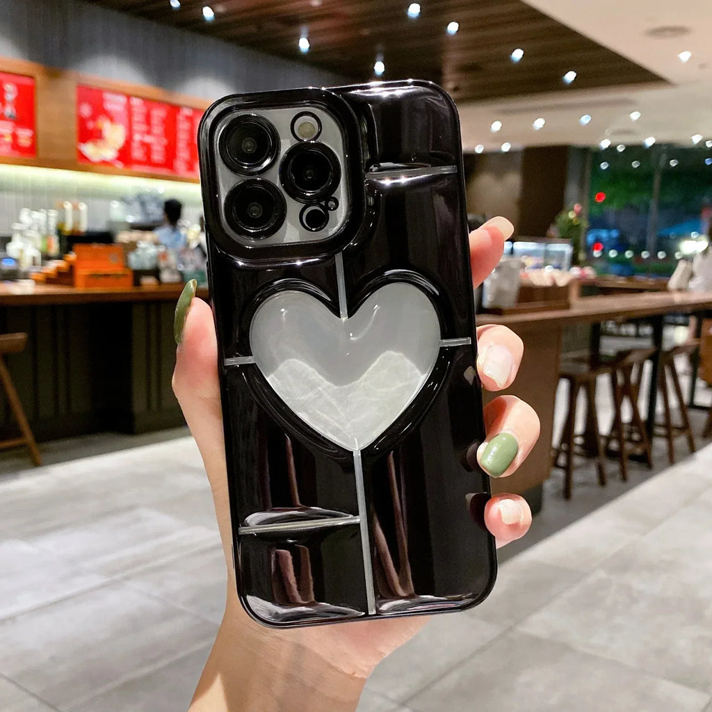 electroplated-love-iphone-case - Viexta