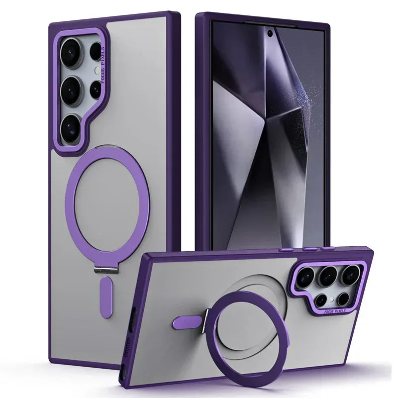 Magnetic-suction Samsung Phone Case - Viexta