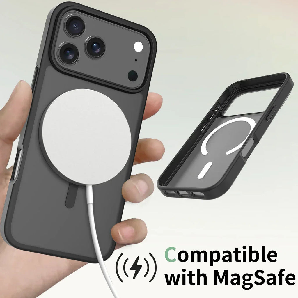 Frosted Skin Feeling Two-in-one Anti-drop iPhone Shell - Viexta