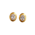 Silver Needle Micro Inlaid Zircon Ear Studs