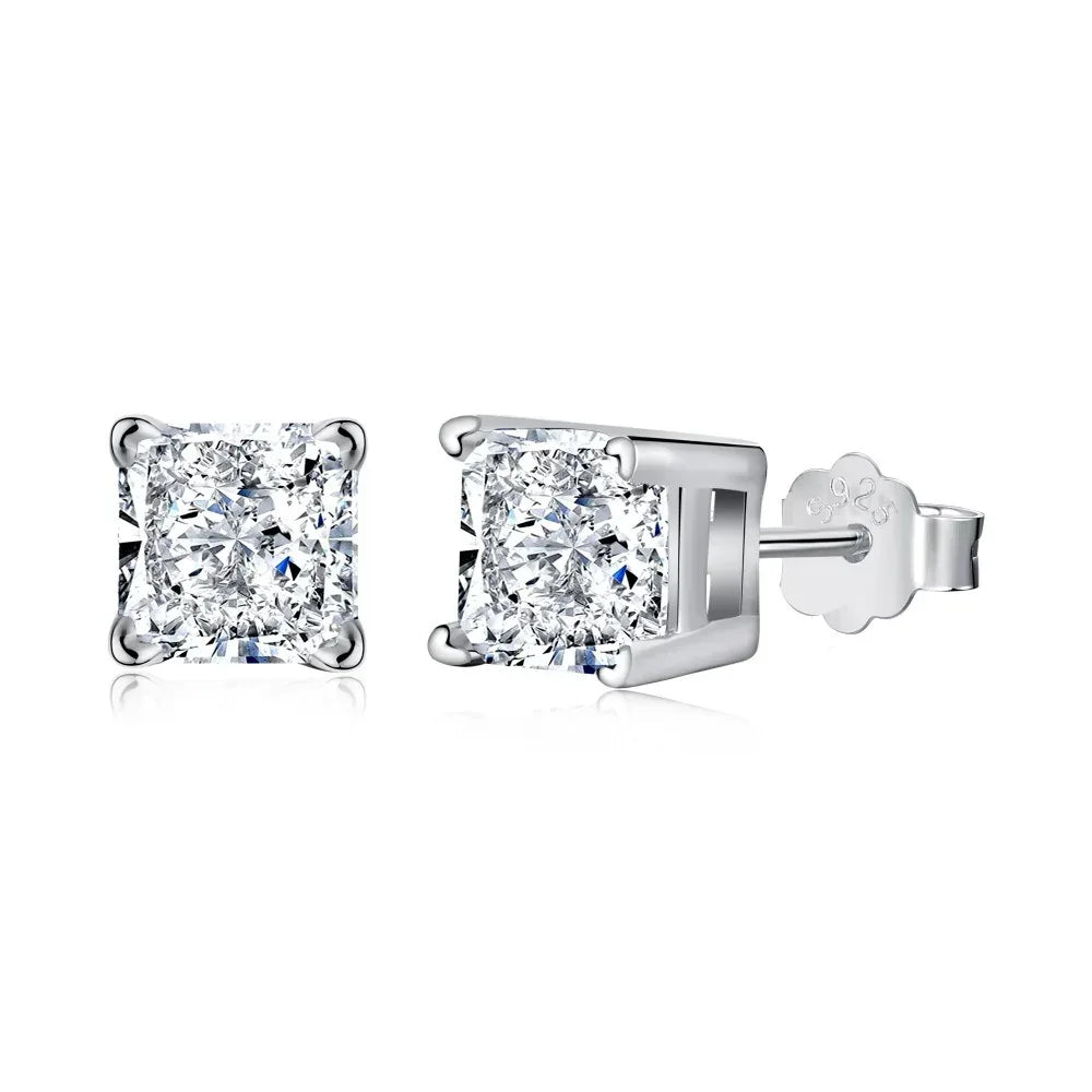 Zircon Inlaid Earrings - Viexta