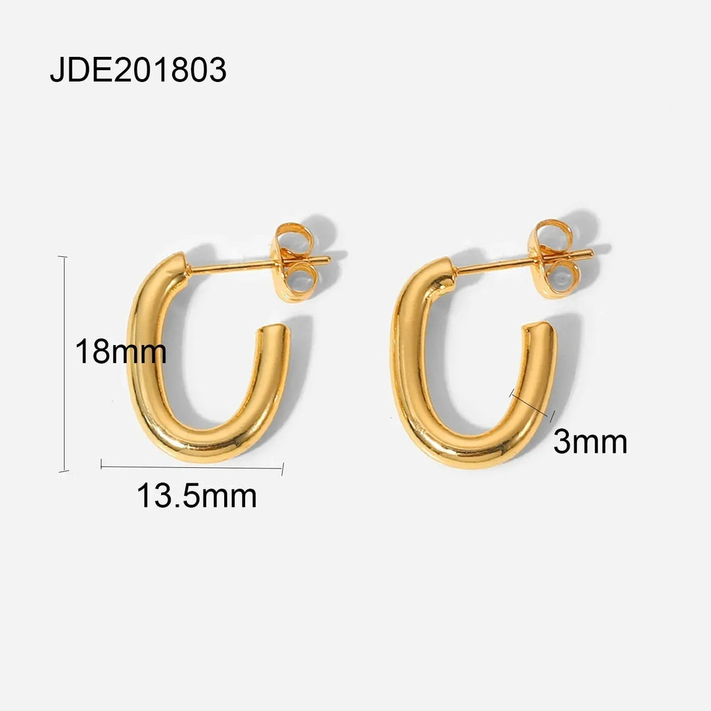 titanium-steel-earrings-earrings - Viexta