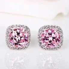 Korean-style Zircon Stud Earrings - Viexta