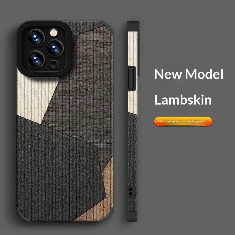 Patchwork-patterned iPhone Case - Viexta