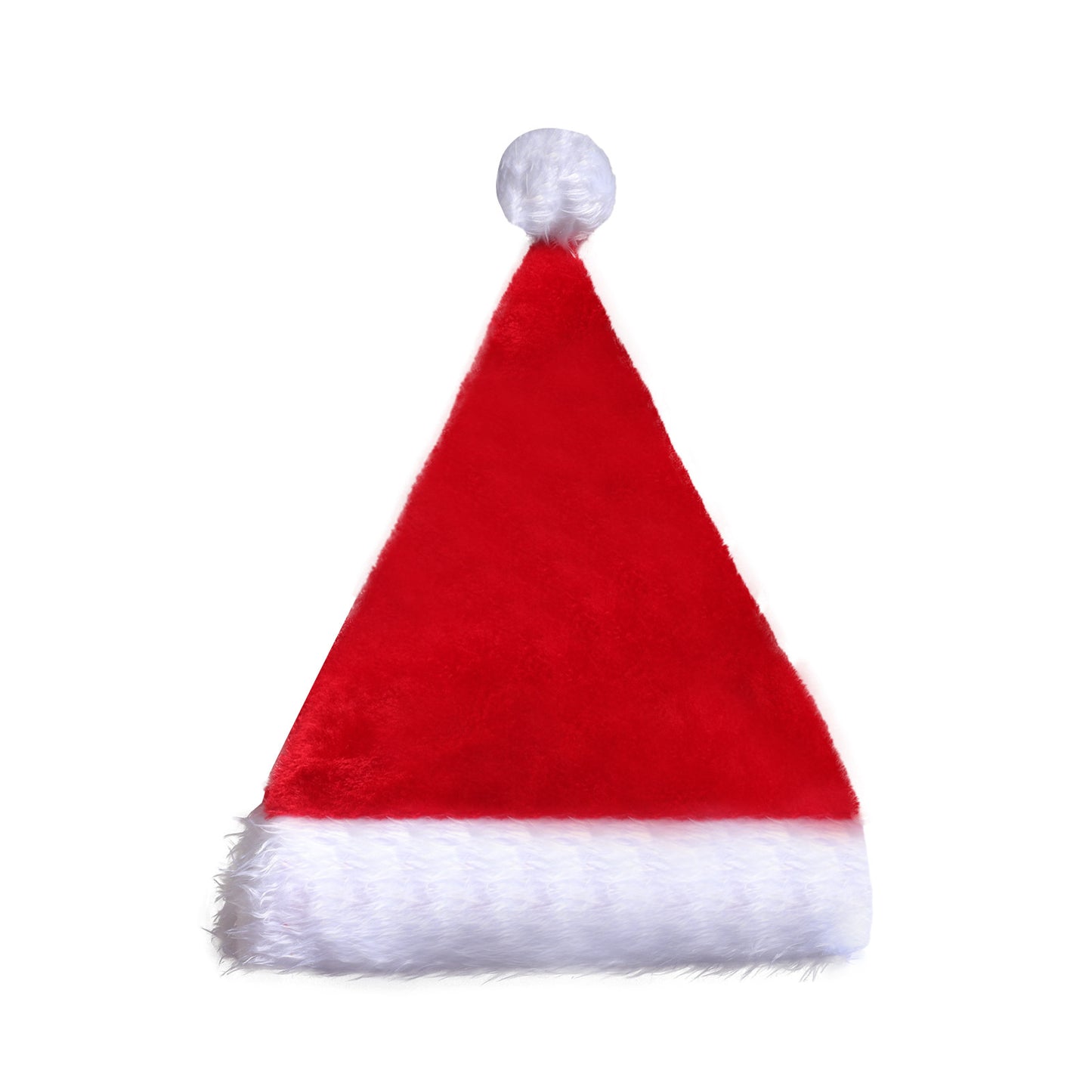 Christmas Hat LED Light Plush Santa Hat