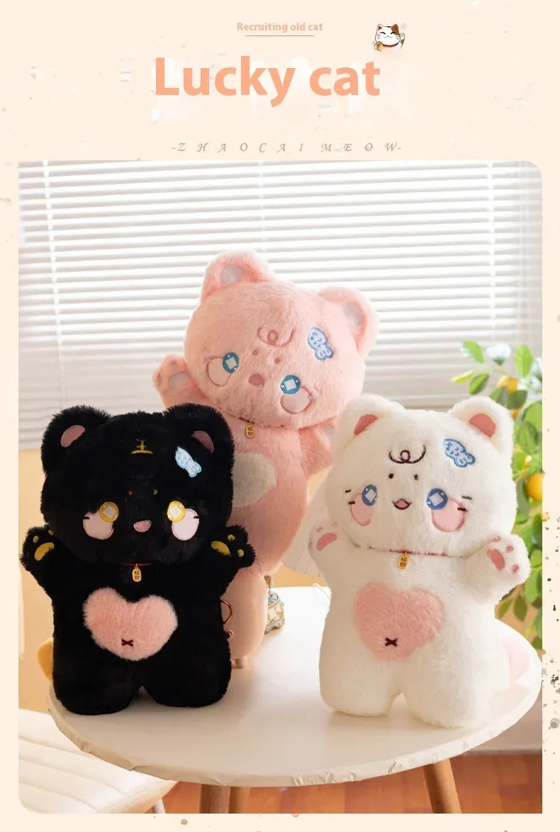 Fortune Cat Children's Pillow Plush Toy - Viexta