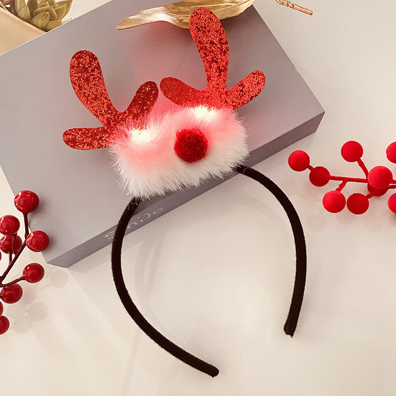 Christmas With Light Headband Snowflake