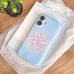 Minimalist Gilded-line Daffodil iPhone Case - Viexta