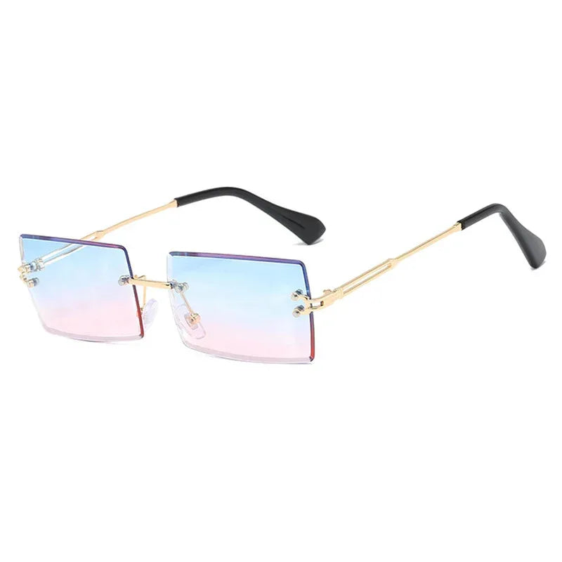 Frameless Cut Edge Sunglasses - Viexta