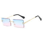 Frameless Cut Edge Sunglasses - Viexta