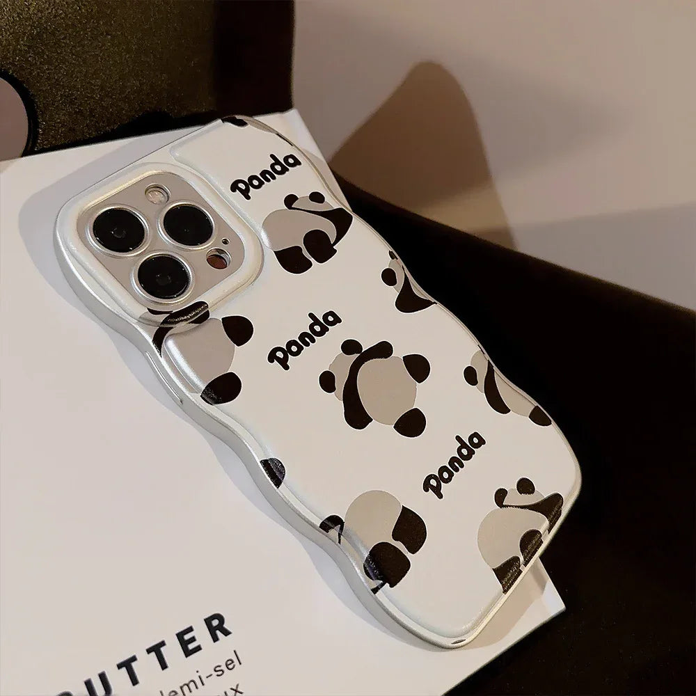 Full Screen Cute Panda Iphone Case - Viexta