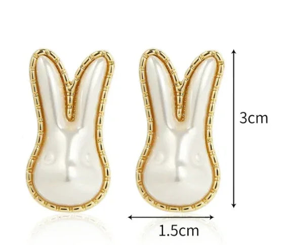 Korean Baroque Pearl Earrings - Viexta