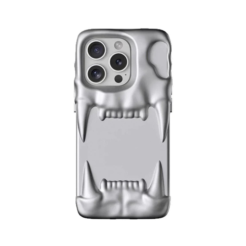 Creative Hollow Tiger Tooth iPhone Case - Viexta