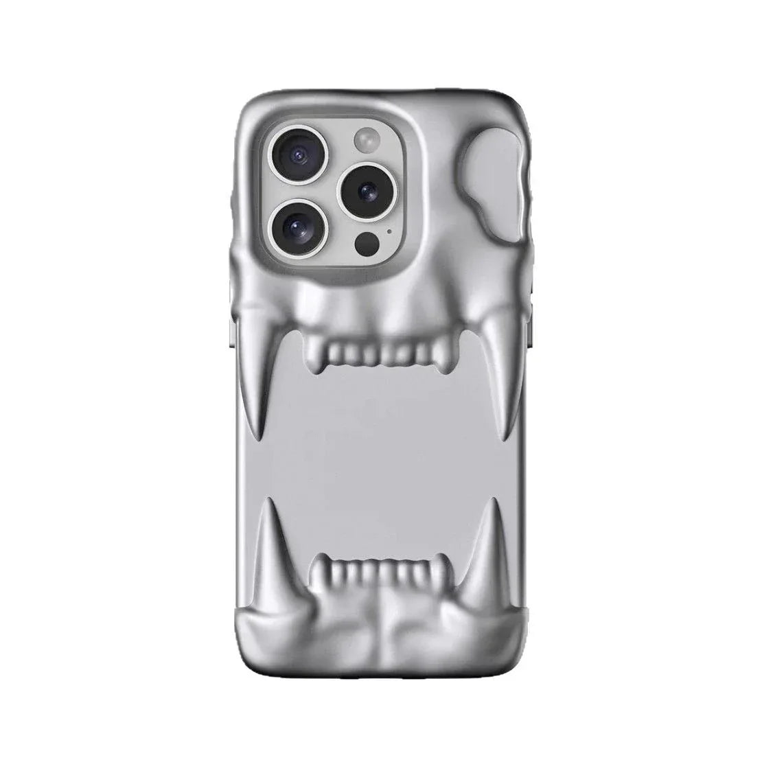 Creative Hollow Tiger Tooth iPhone Case - Viexta