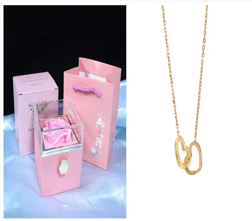 rotating-soap-flower-rose-gift-box - Viexta