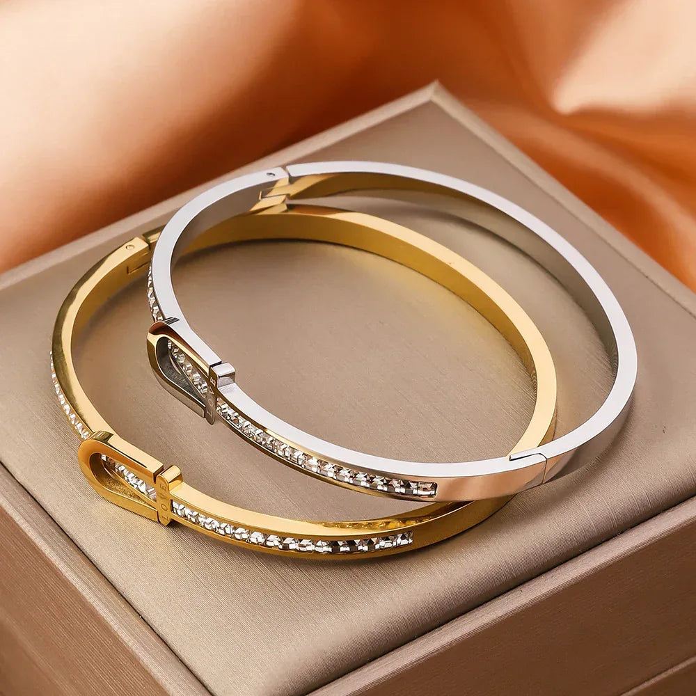 gold-plating-exquisite-stainless-steel-bracelet - Viexta