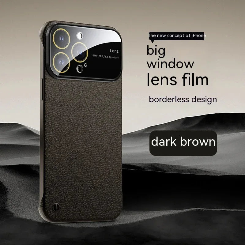 Frameless Lychee iPhone Case - Viexta