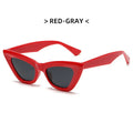 Personalized Triangle Cat Eye Sunglasses - Viexta