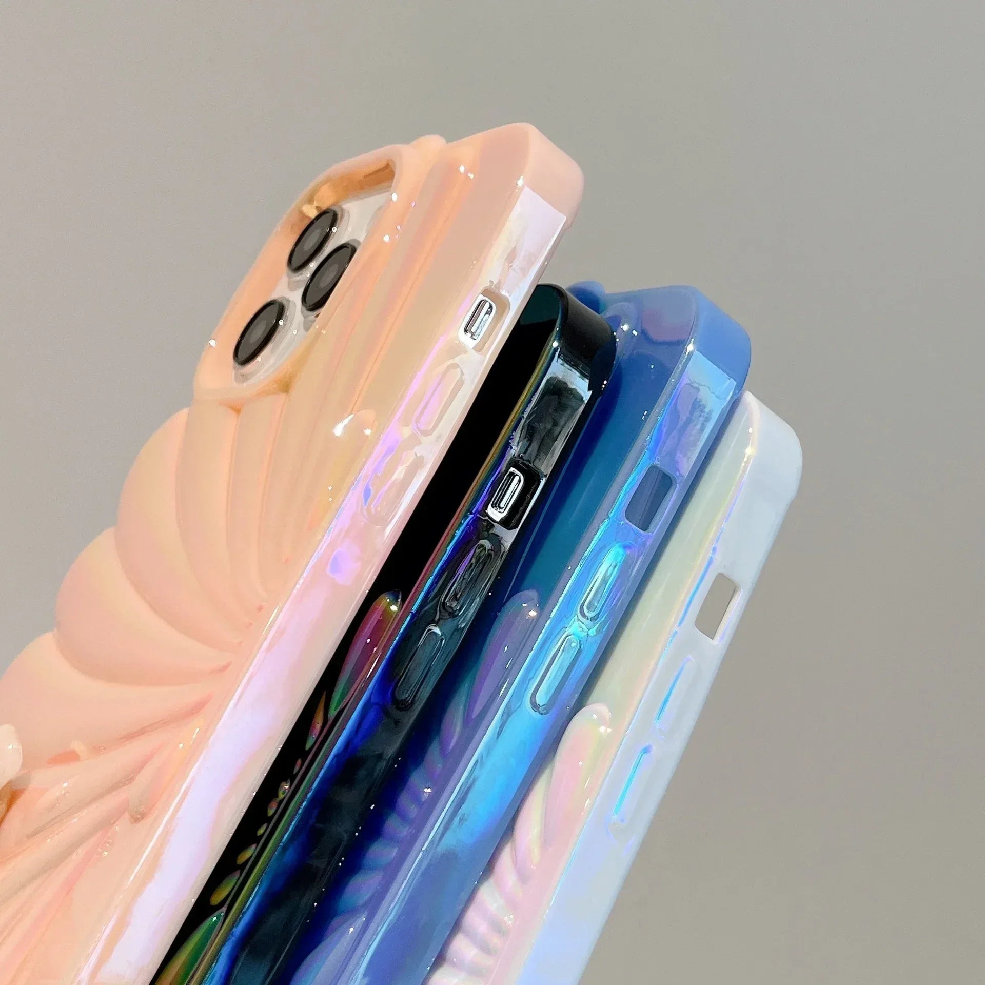 Colorful Laser Shell iPhone Case - Viexta