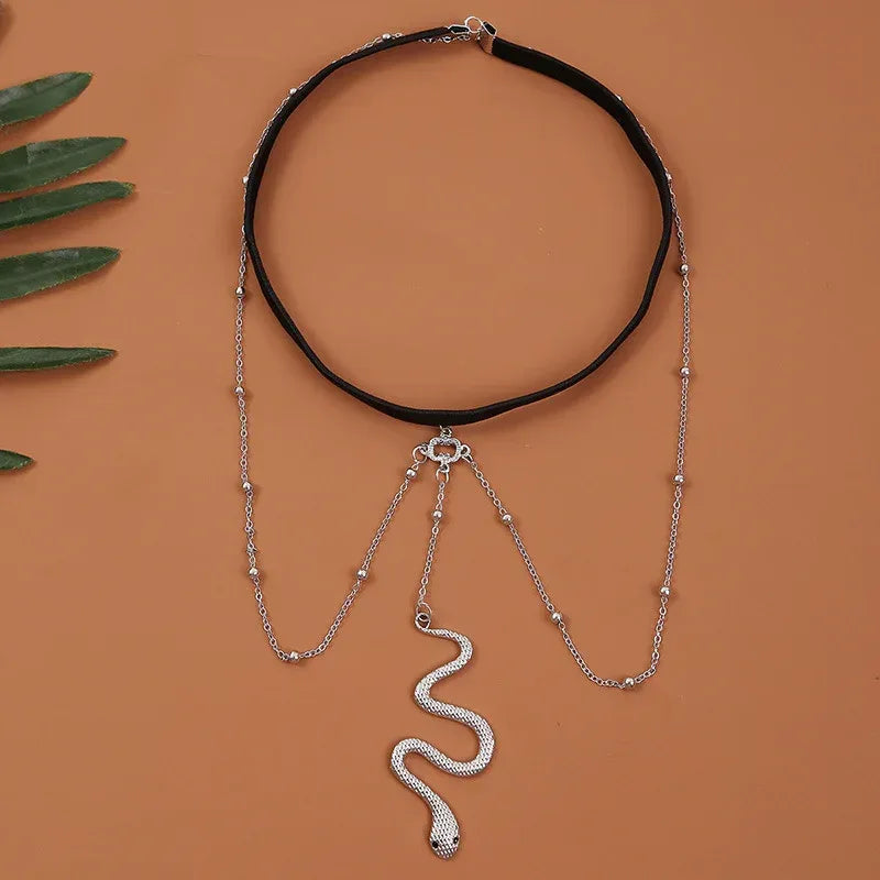 Trendy Multi-layer Chain Leg Chain - Viexta