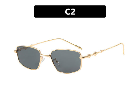 Square Irregular Women's Retro Sunglasses