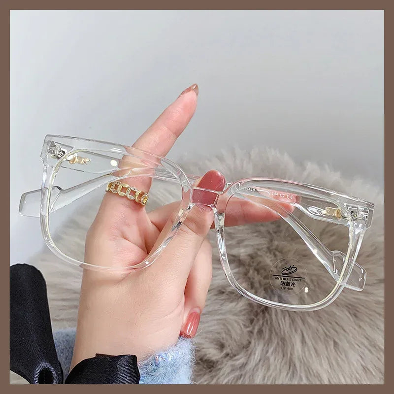 Retro Large Frame Glasses - Viexta