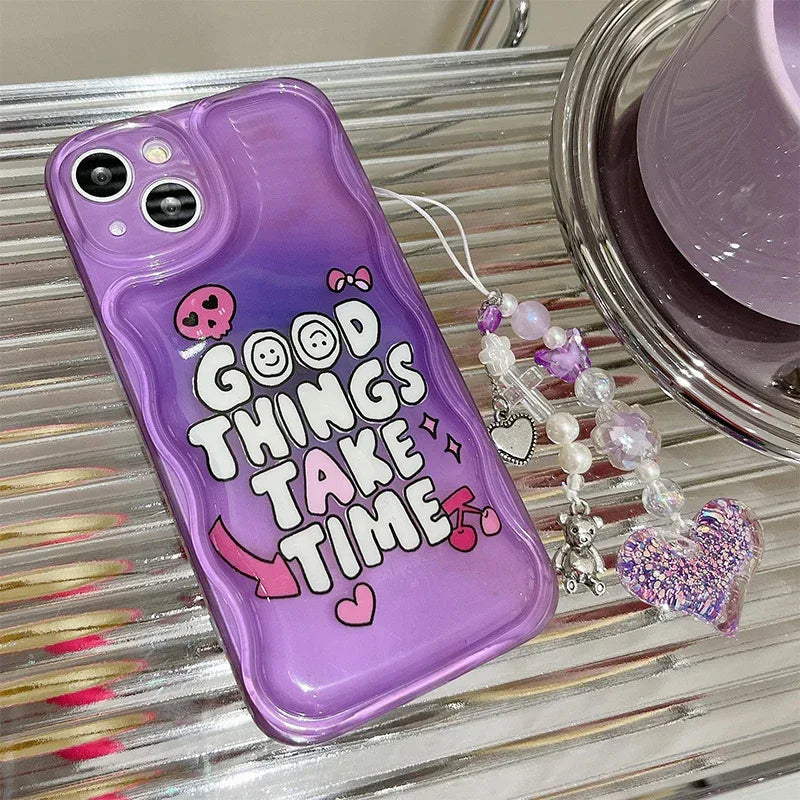 graffiti-english-love-charm-iphone-case - Viexta