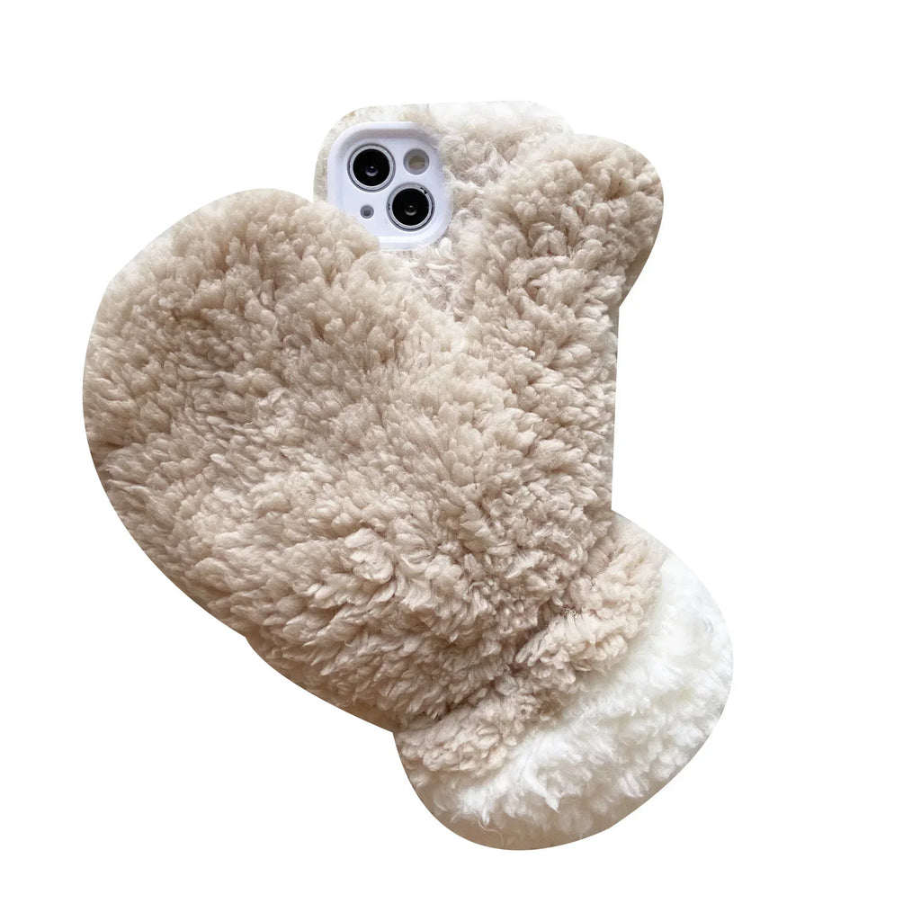 cold-proof-gloves-plush-iphone-case - Viexta