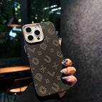 Luminous Carbon Fiber Grain Magnetic iPhone Case - Viexta