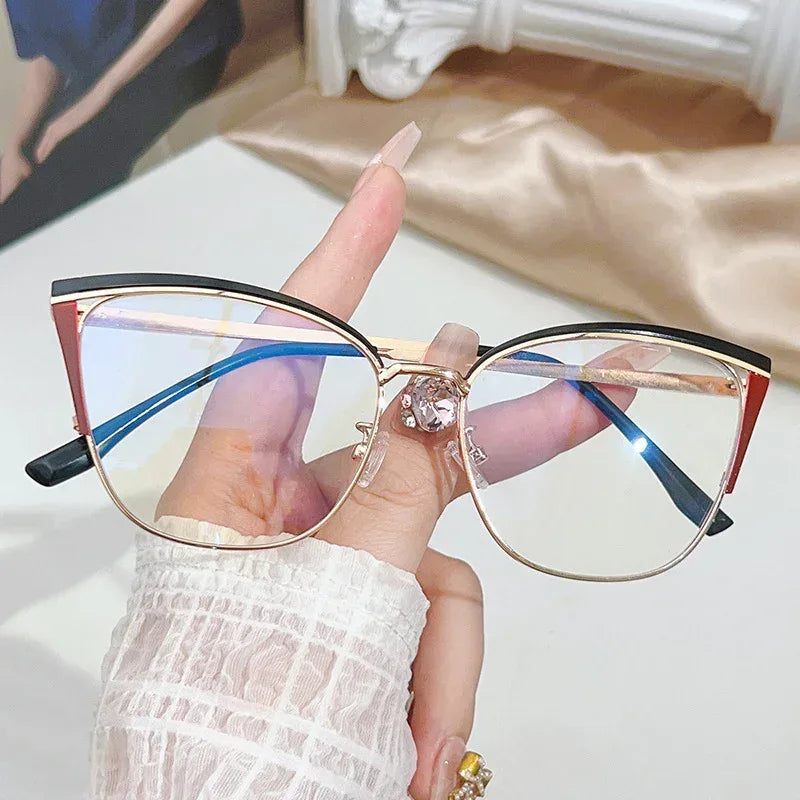 womens-cat-eye-anti-blu-ray-glasses - Viexta